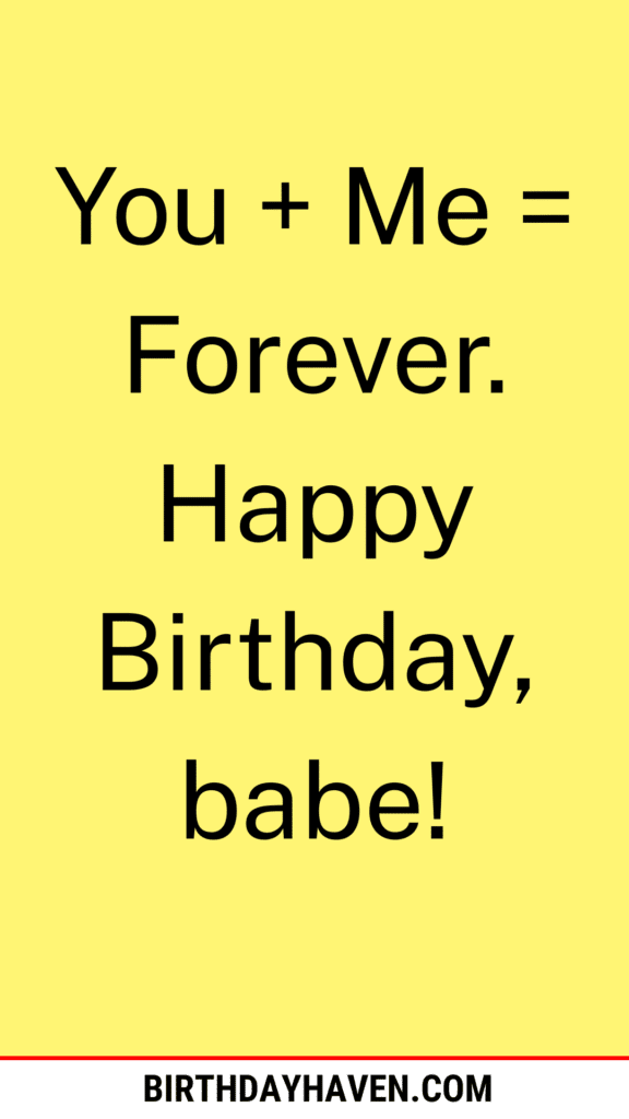 birthday wishes for love aesthetic