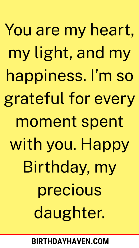 blessing birthday wishes for daughter