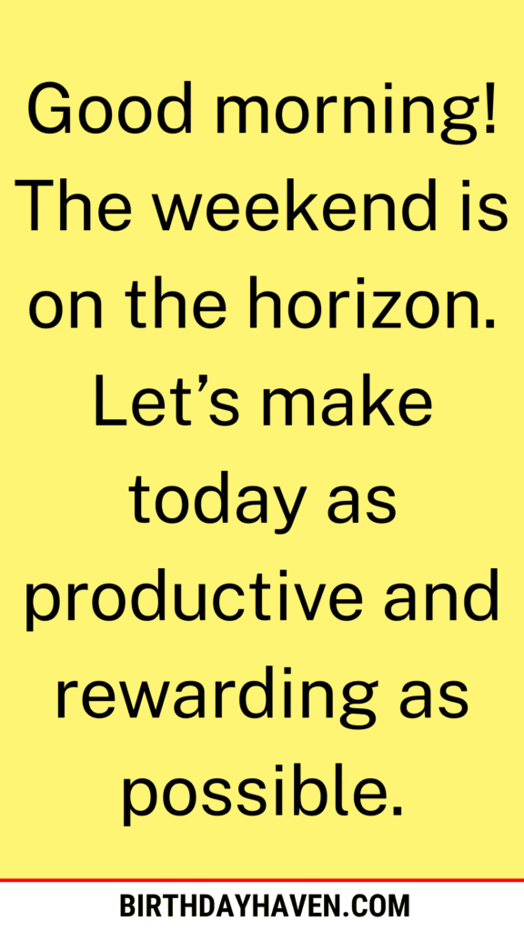 good morning friday funny