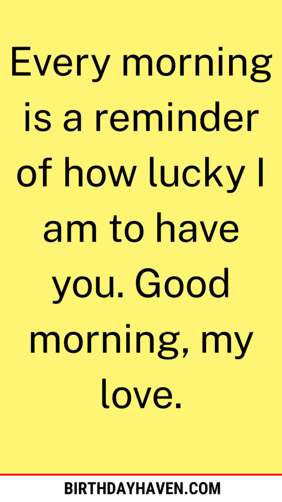 good morning my love gif