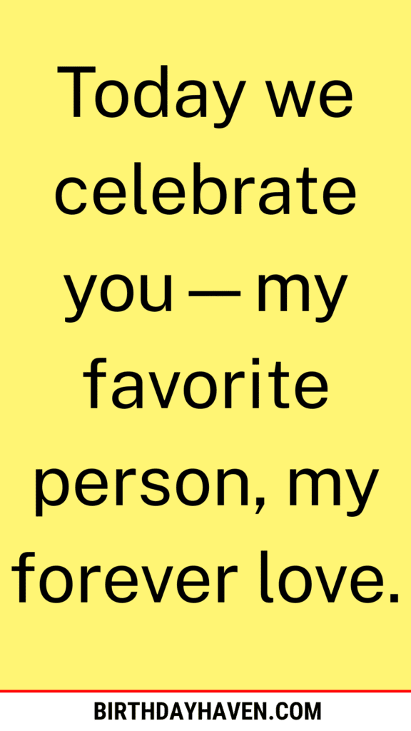 happy birthday wishes for love