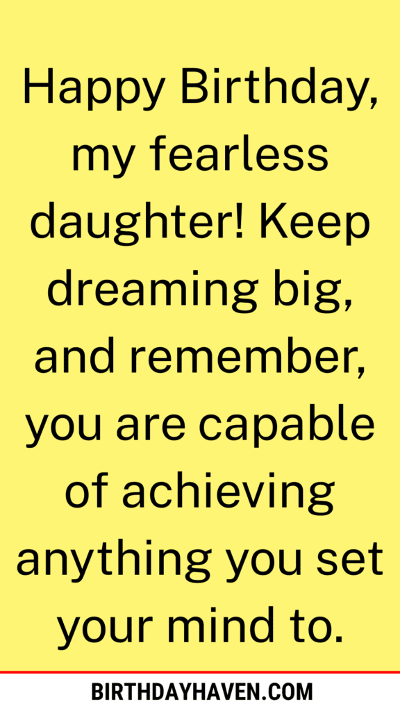 heartwarming birthday wishes for daughter