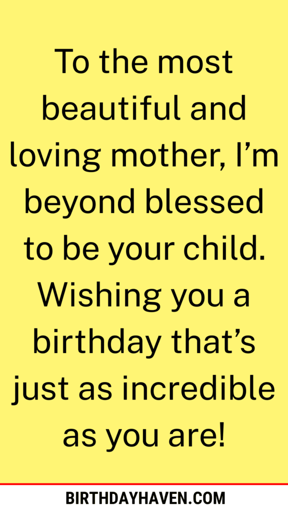 inspirational birthday wishes for mom