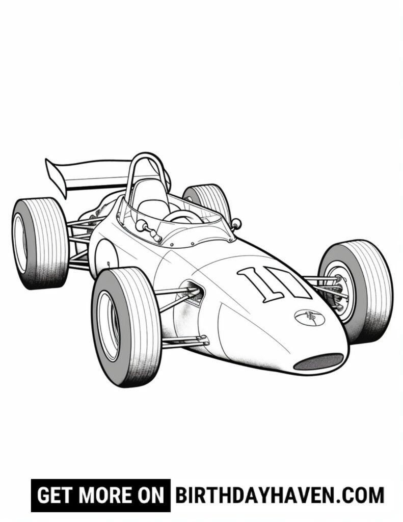 Car coloring pages 9